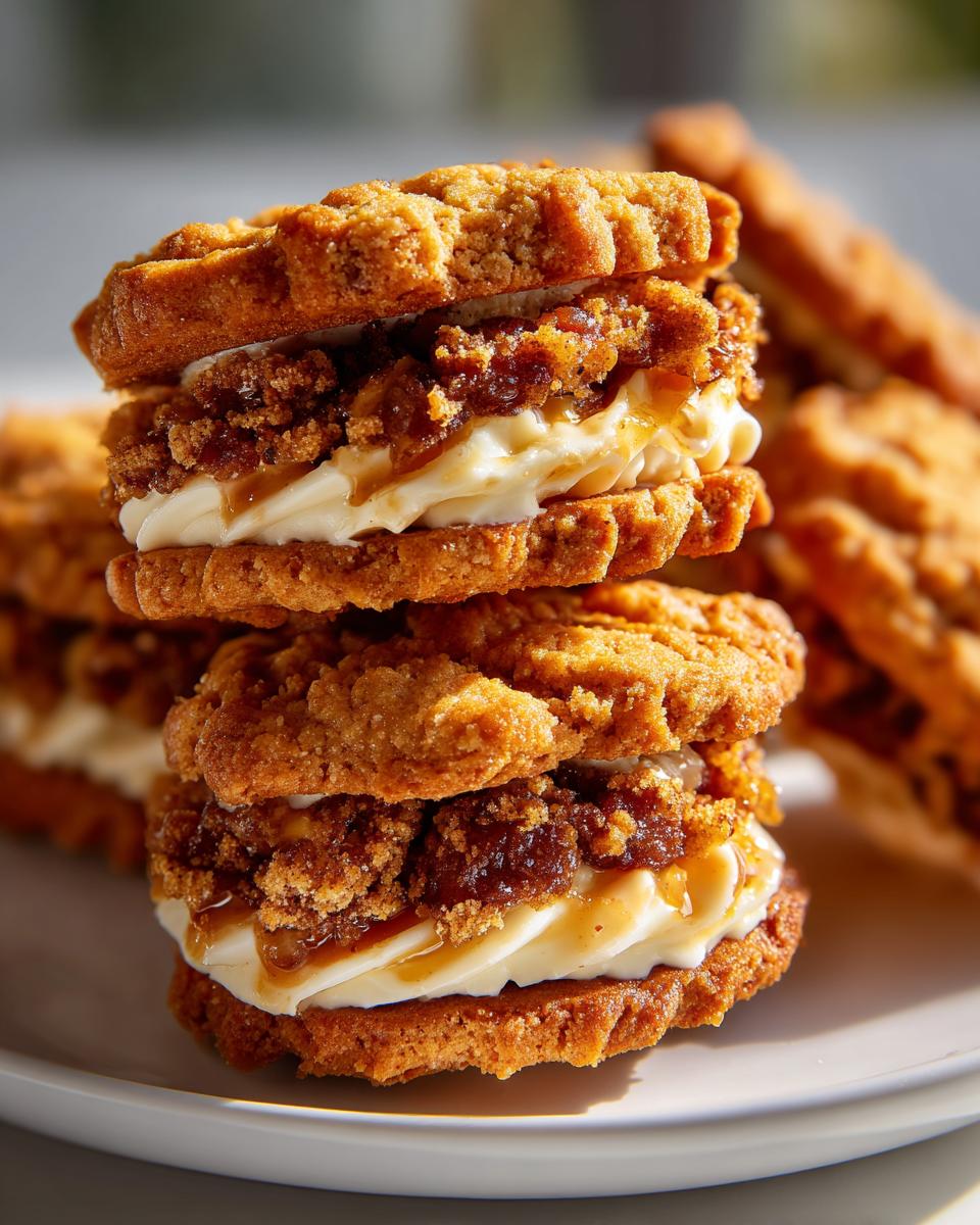 Apple Pie Sandwich Cookies - detail 1