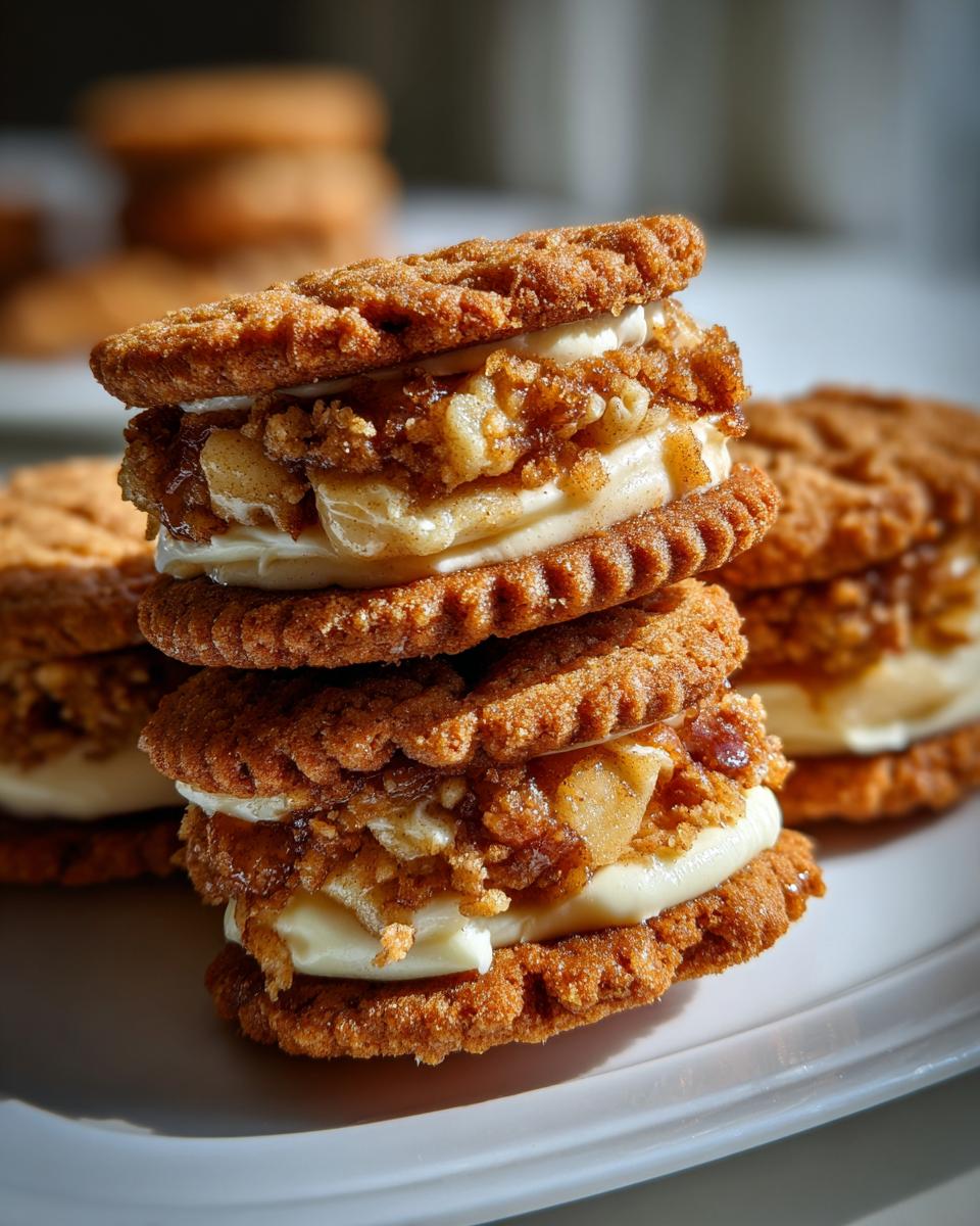 Apple Pie Sandwich Cookies - detail 2