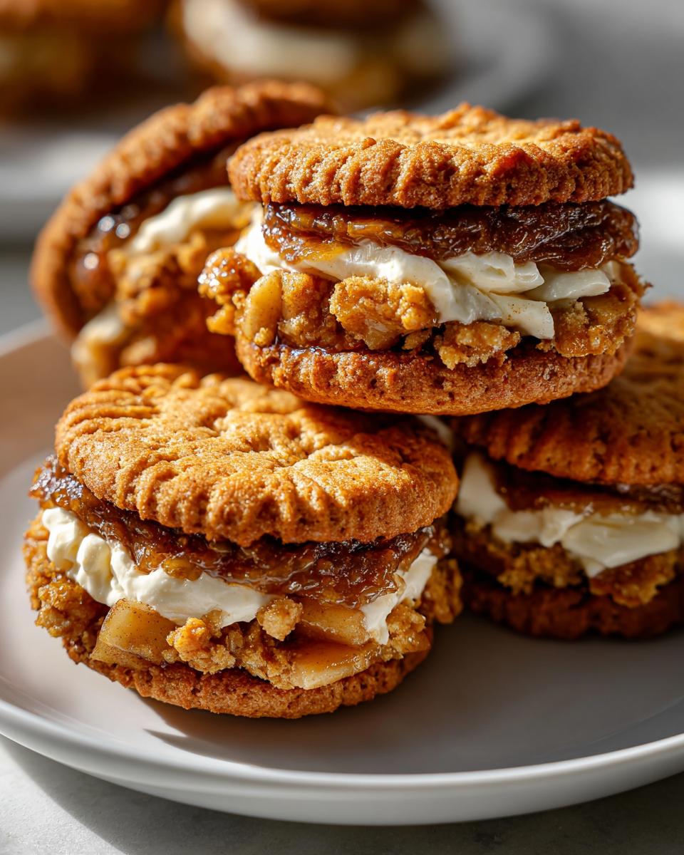 Apple Pie Sandwich Cookies