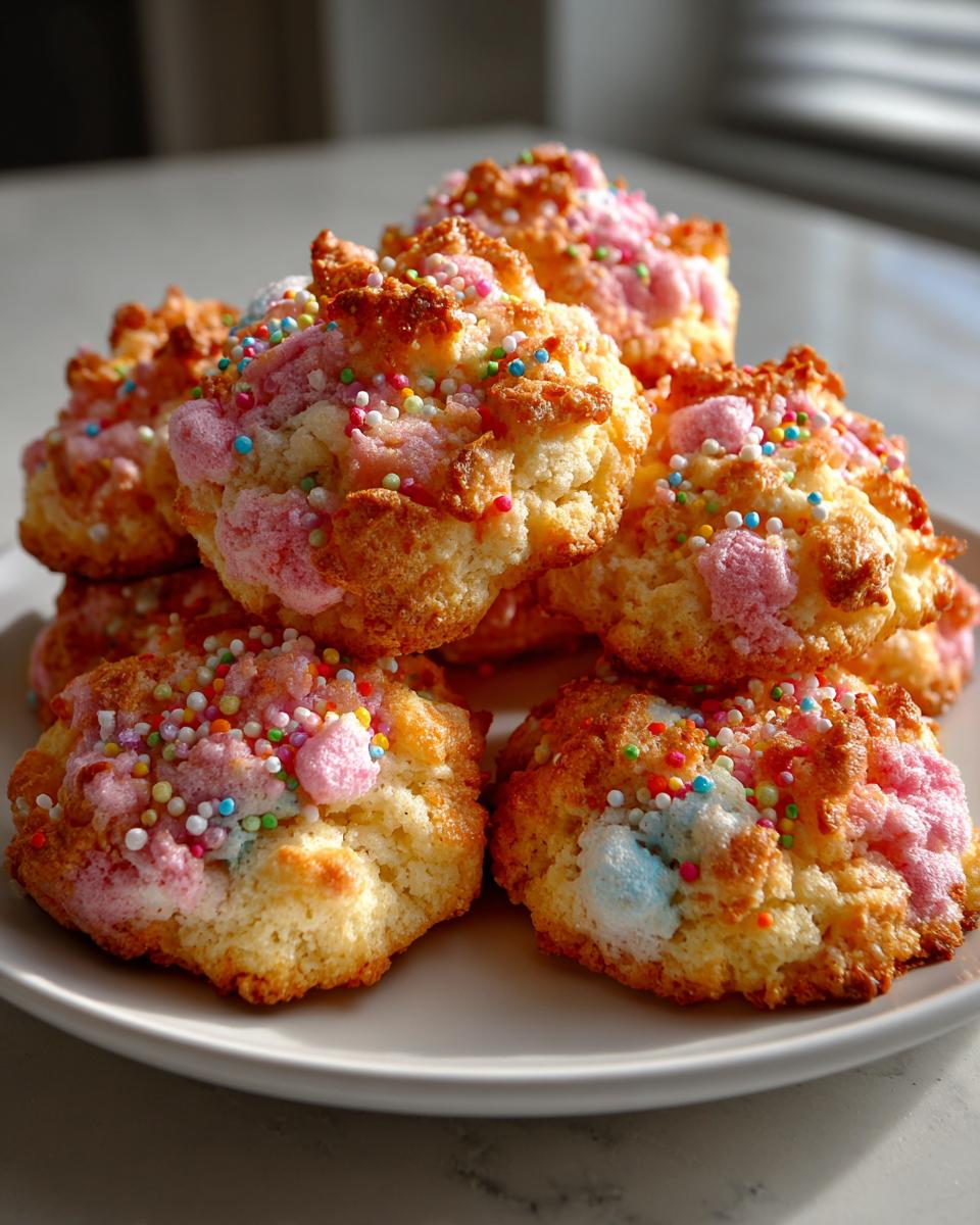 Cotton Candy Cloud Cookies - detail 1