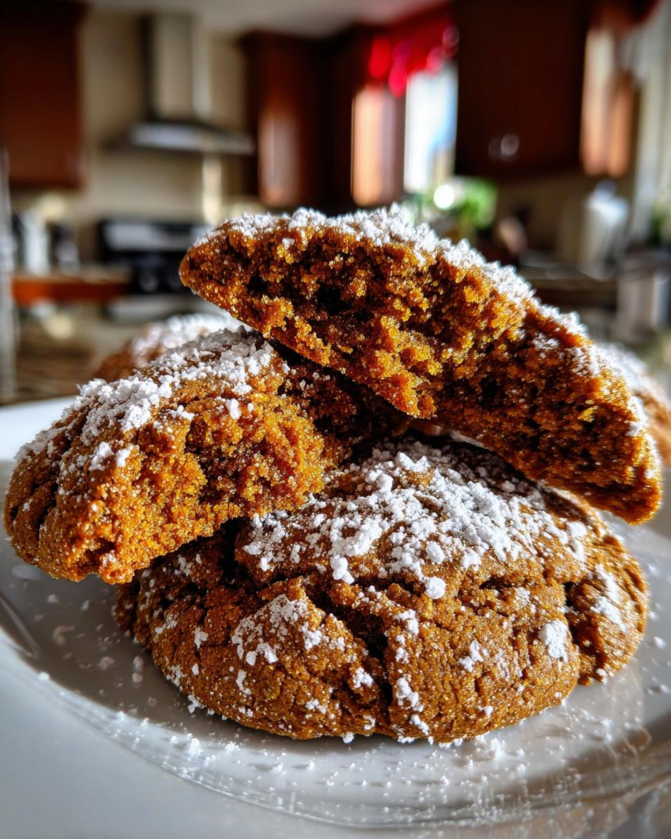 Gingerbread Molasses Cookies - detail 1