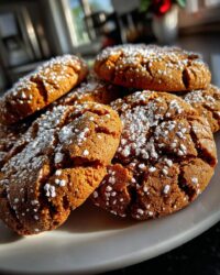 Gingerbread Molasses Cookies