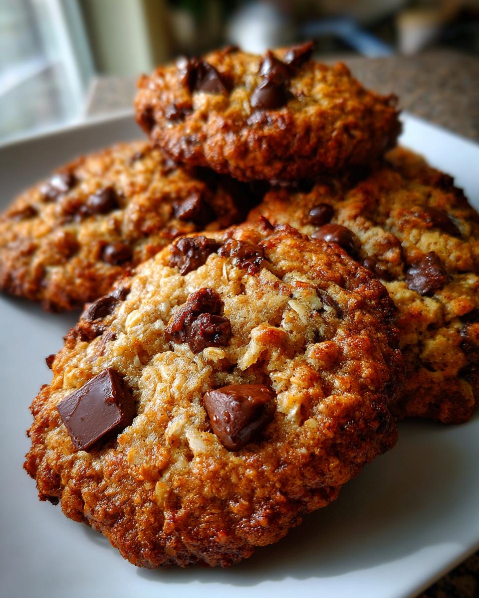 Gluten-Free Oatmeal Banana Cookies