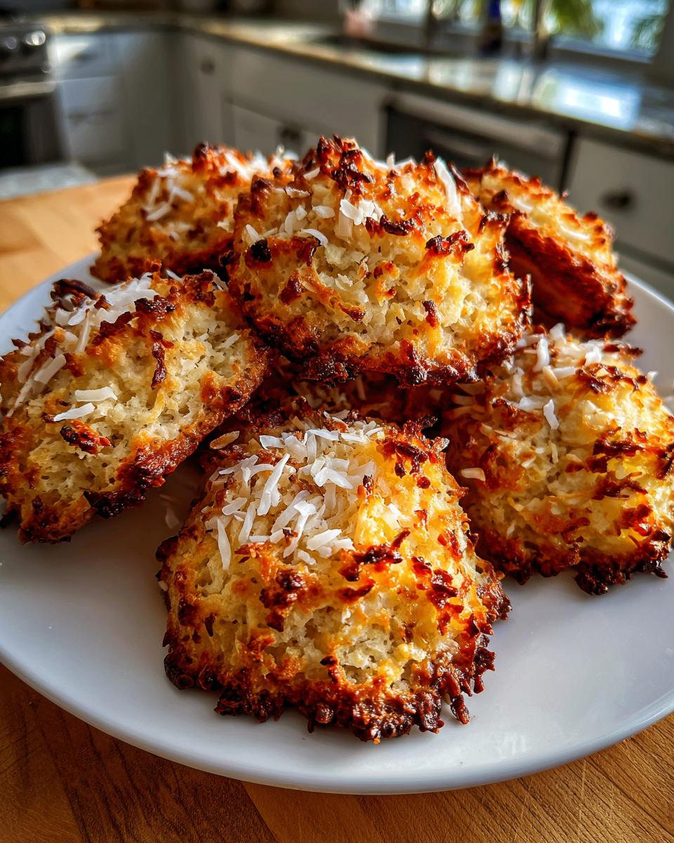Keto-Friendly Coconut Cookies - detail 1