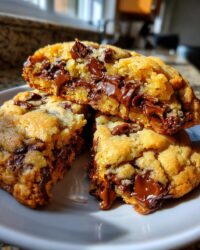 Pan-Banging Giant Cookies