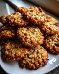 Two-Ingredient Banana Oat Cookies