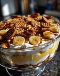 banana pudding with chessman cookies