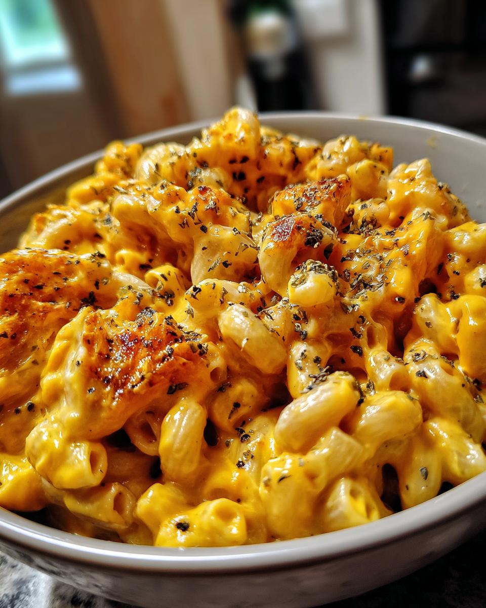 butternut squash mac & cheese - detail 2