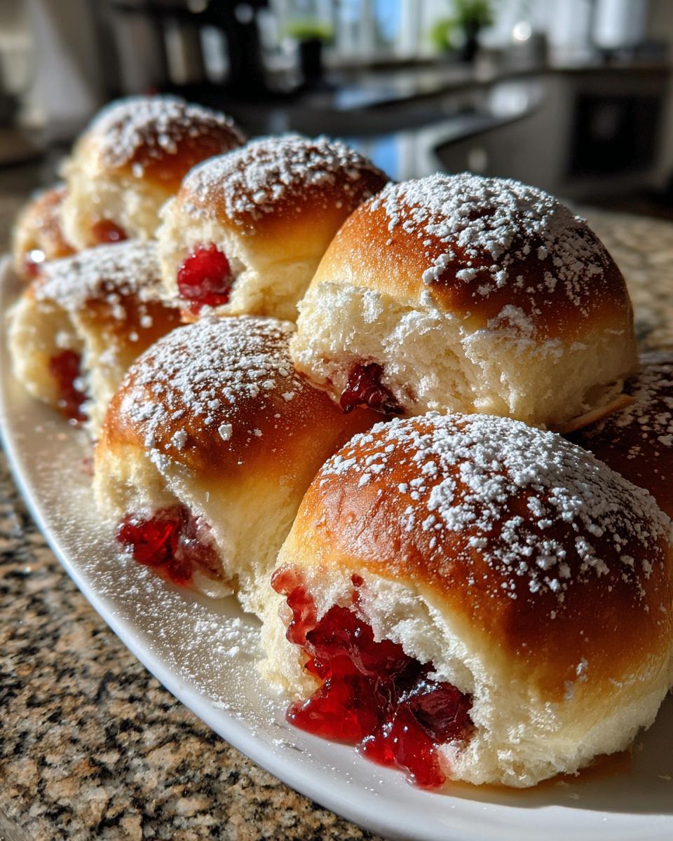 cherry sweet rolls - detail 2