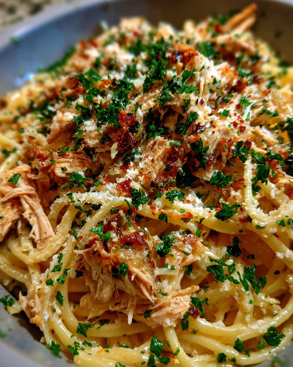 chicken pasta creamy - detail 2