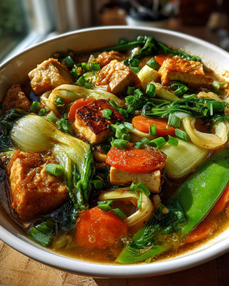 chinese vegetables soup recipe - detail 1