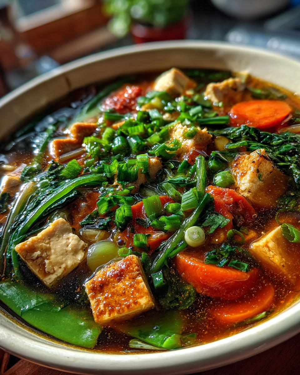 chinese vegetables soup recipe - detail 2