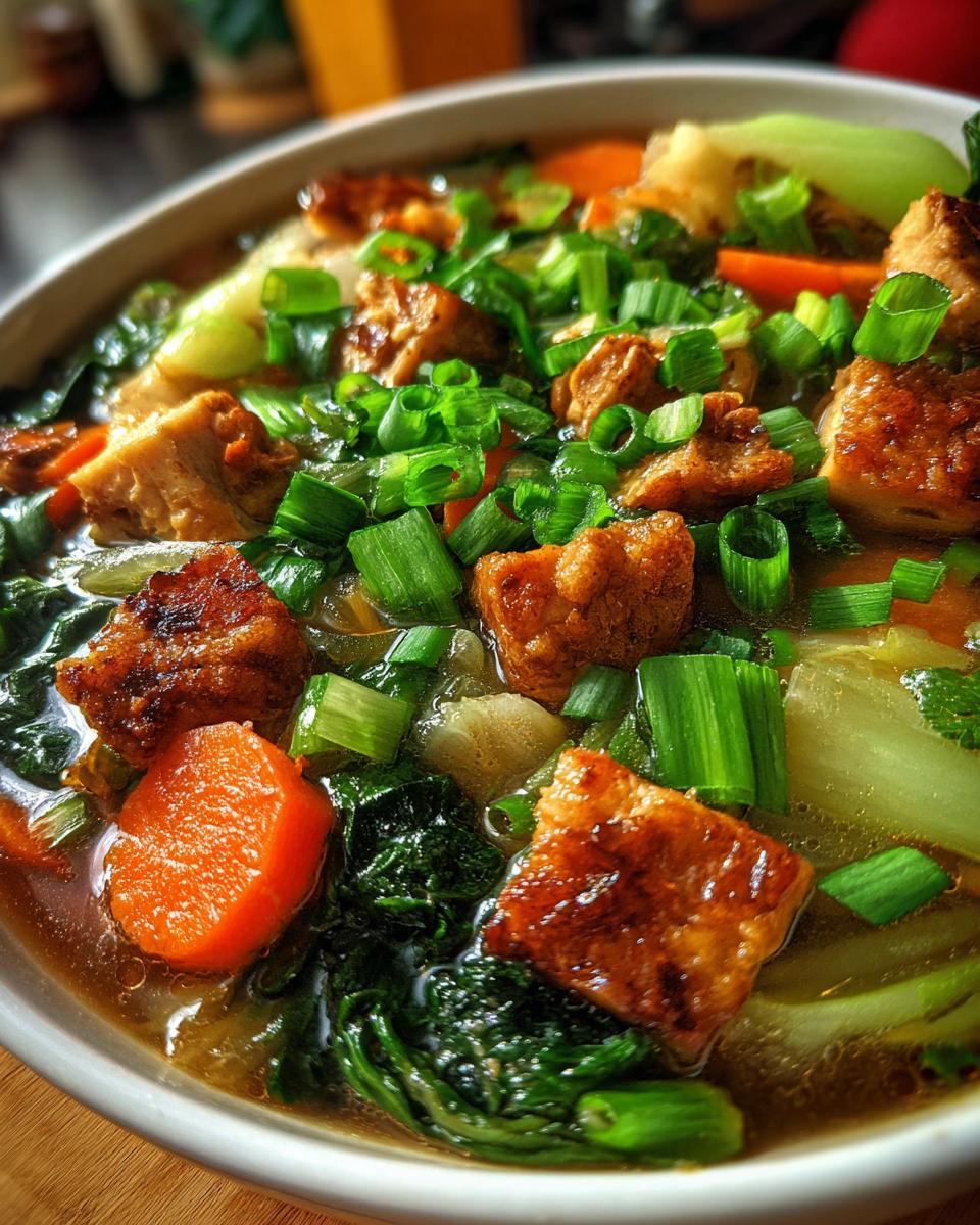 chinese vegetables soup recipe