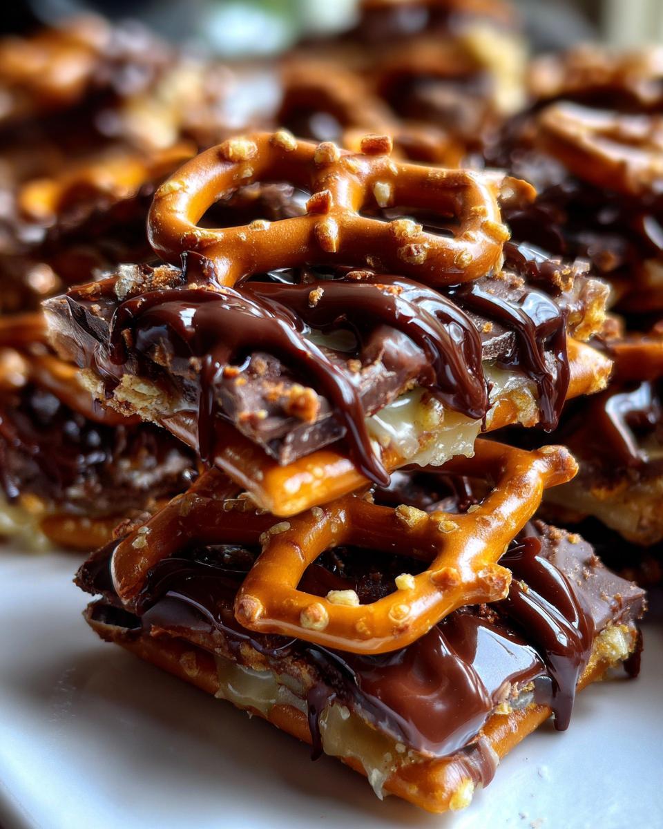 christmas rolo pretzel sandwiches - detail 2