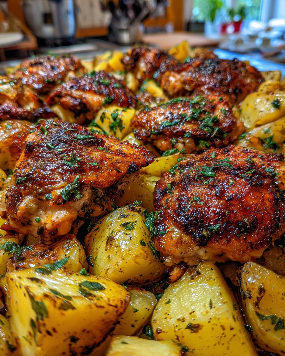classic baked chicken and potatoes recipes - detail 2