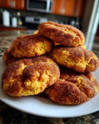 pumpkin snickerdoodle cookies