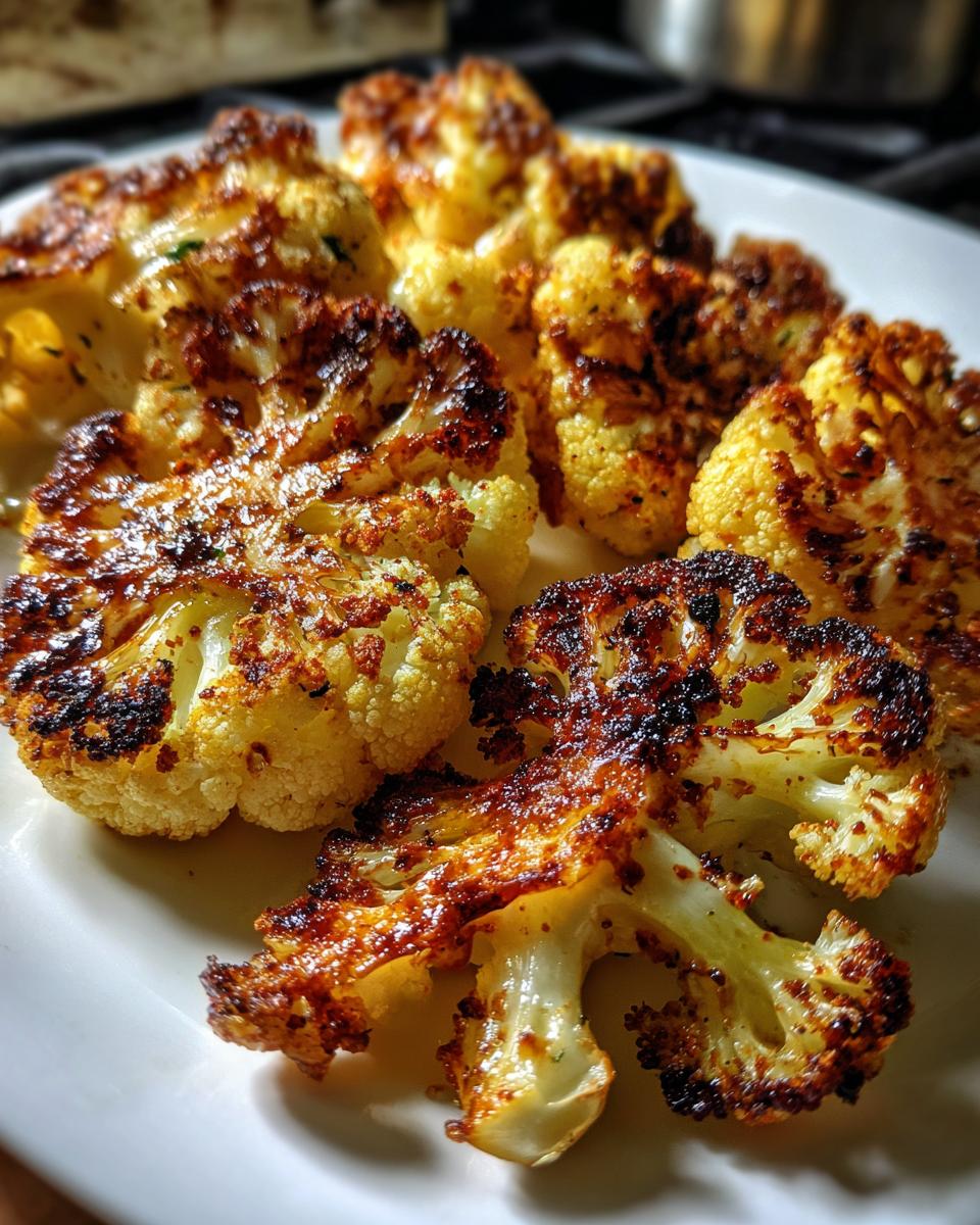 roasted cauliflower - detail 1