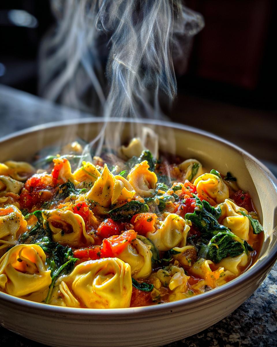 tortellini soup - detail 2