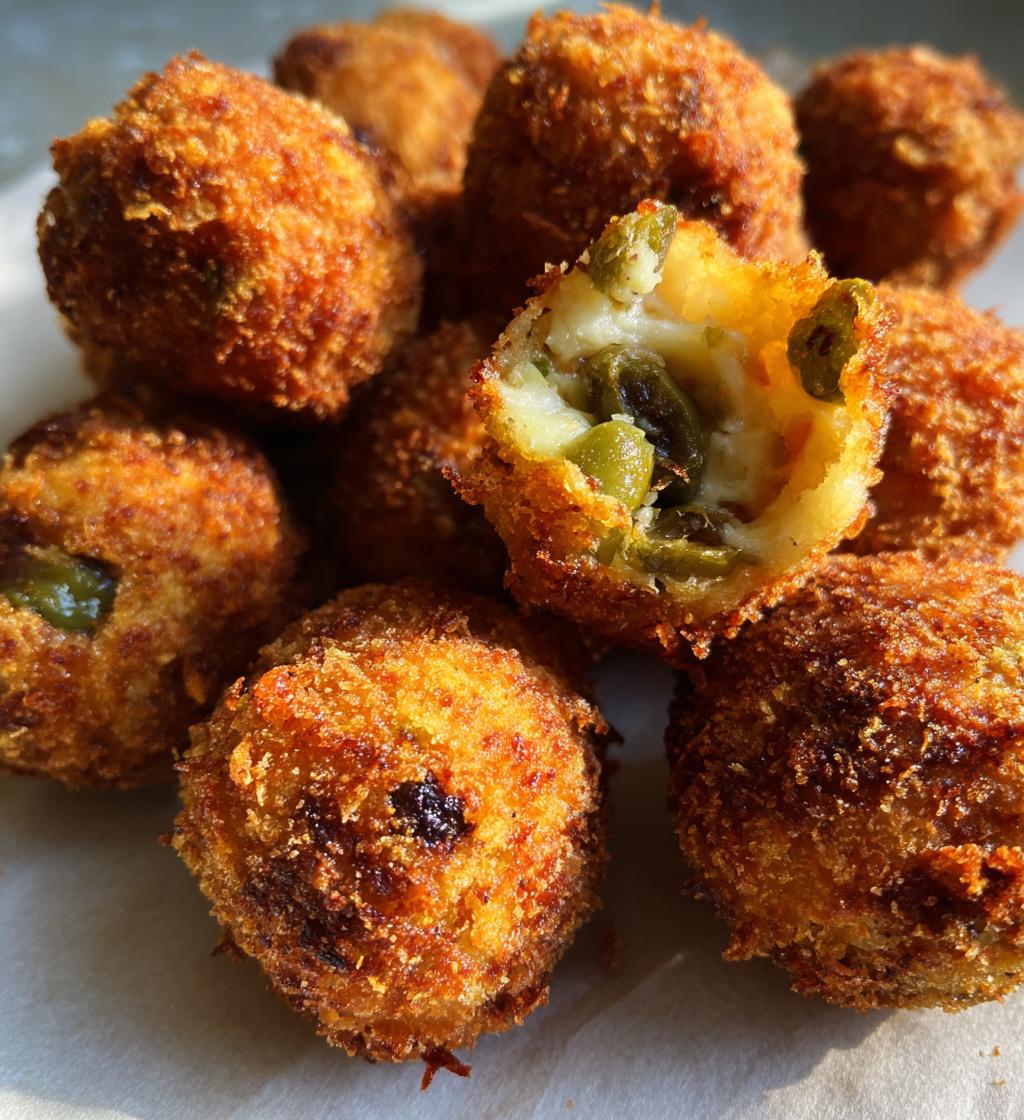 Cheese Olive Balls – Halloween Party Appetizers - detail 1