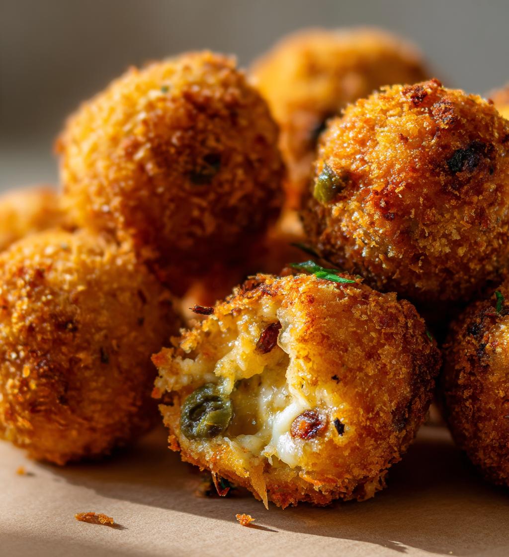 Cheese Olive Balls – Halloween Party Appetizers