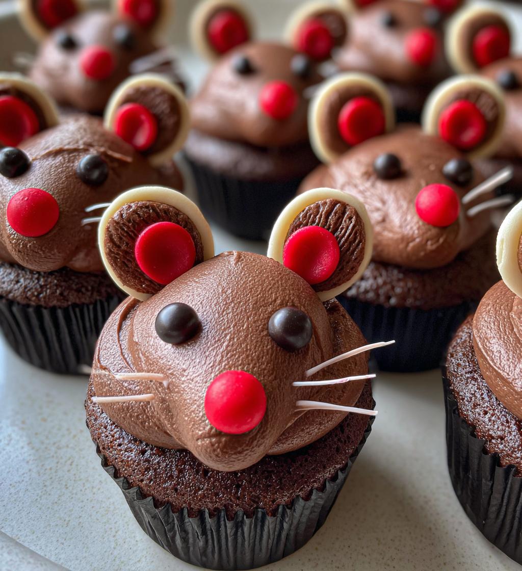 Creepy Mice Cakes - detail 1