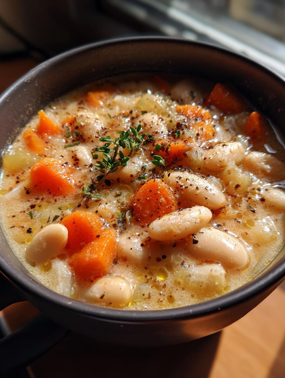 Easy white bean soups - detail 1