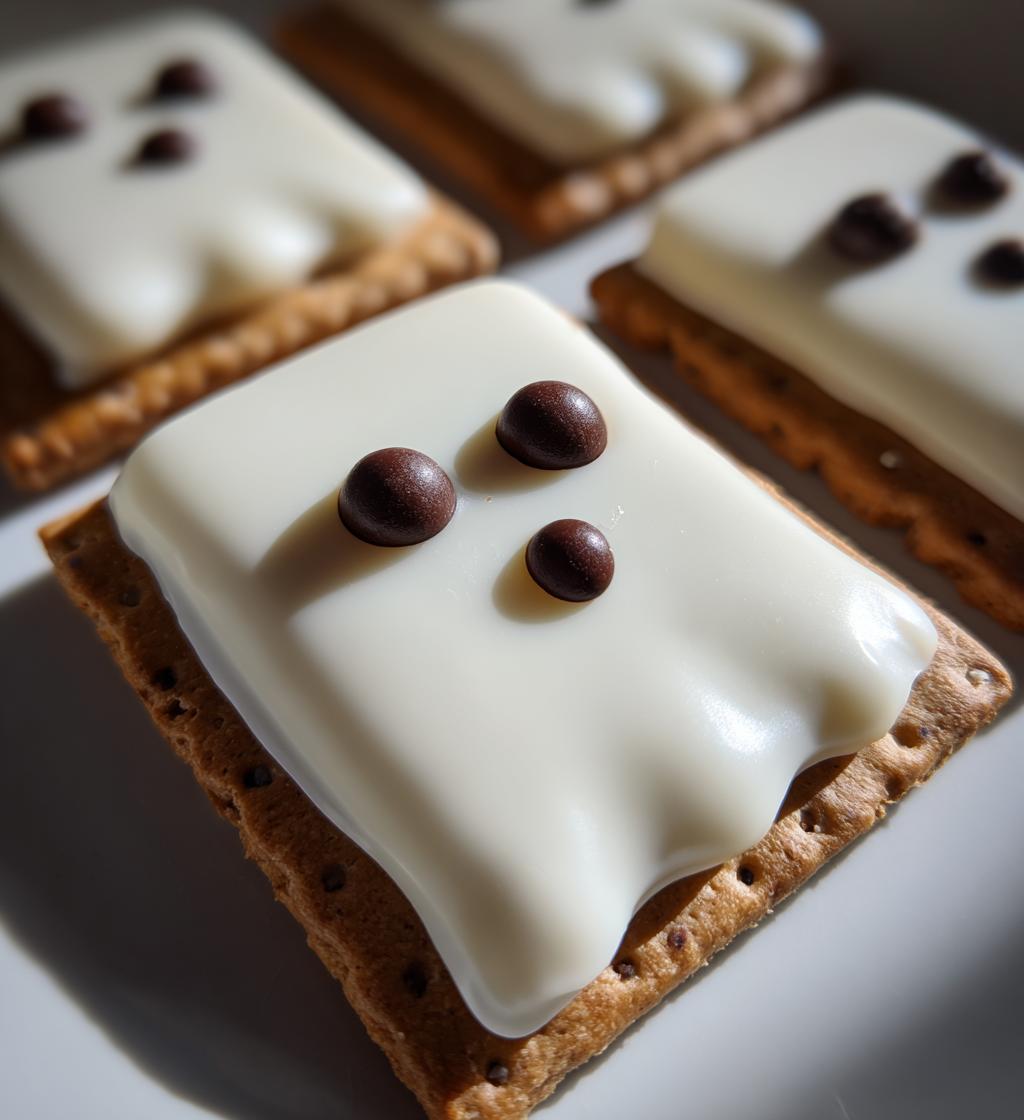 Quick N Cute Graham Cracker Ghosts - detail 1
