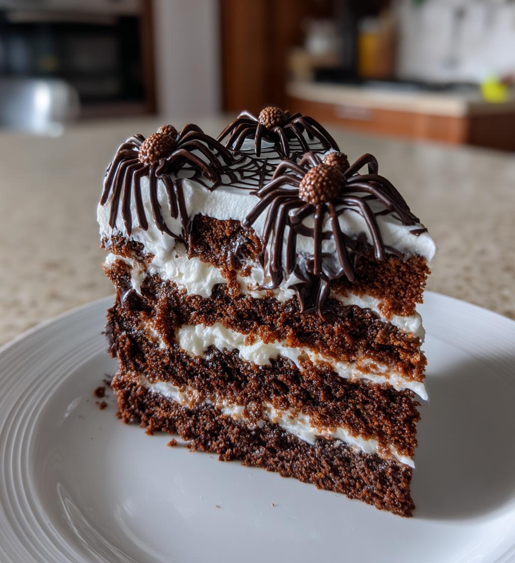 Spiderweb Cake