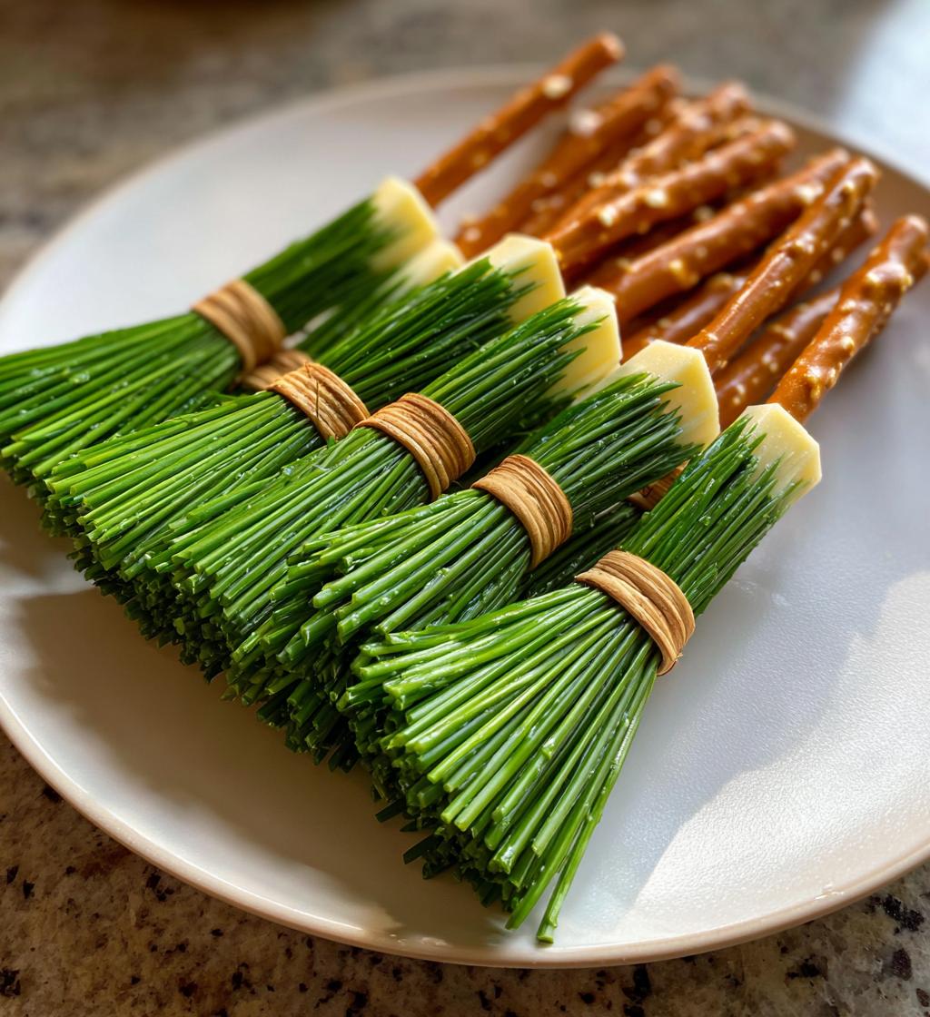 Witch’s Broom Snacks