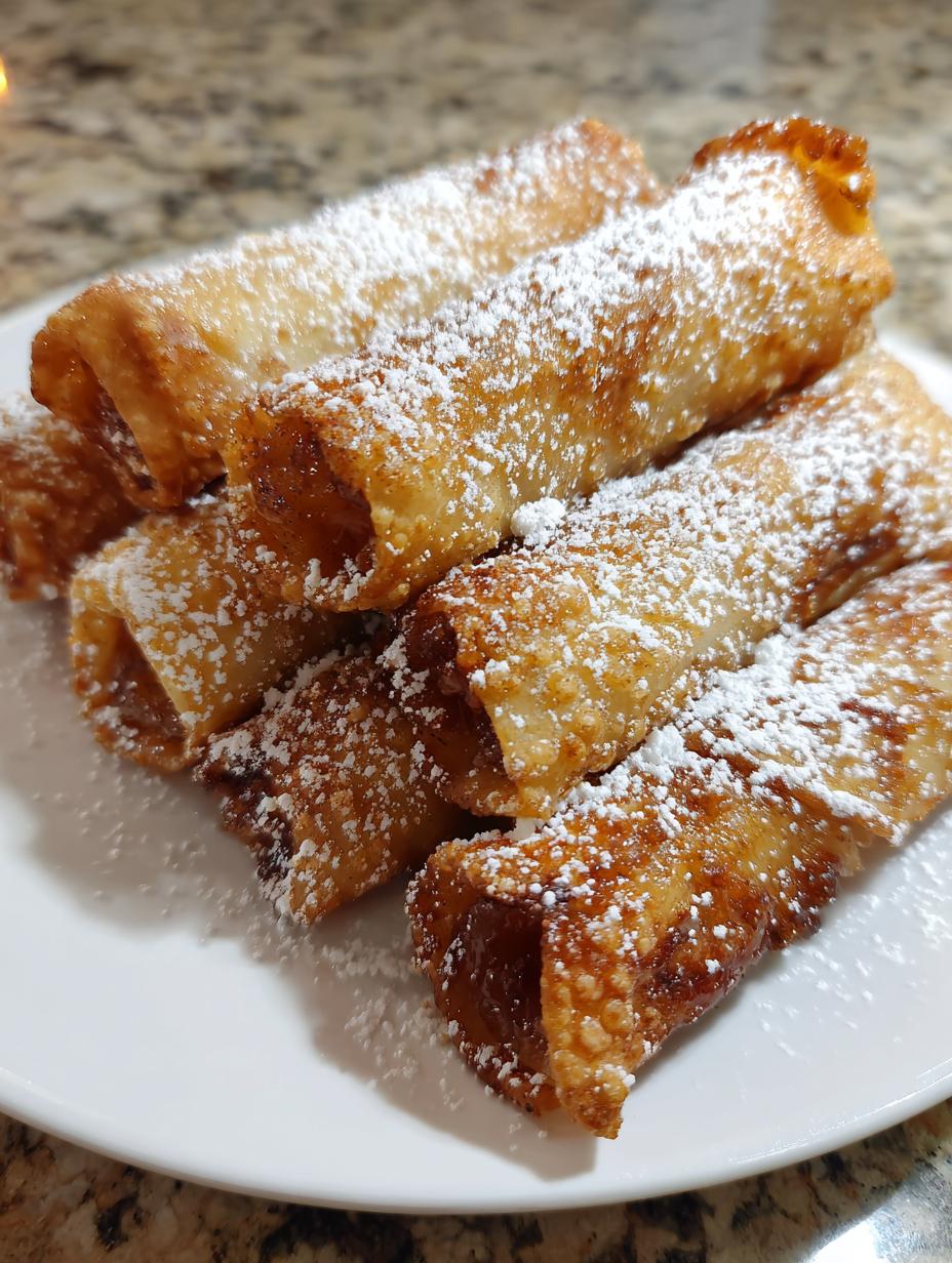 air fryer apple pie taquitos - detail 1