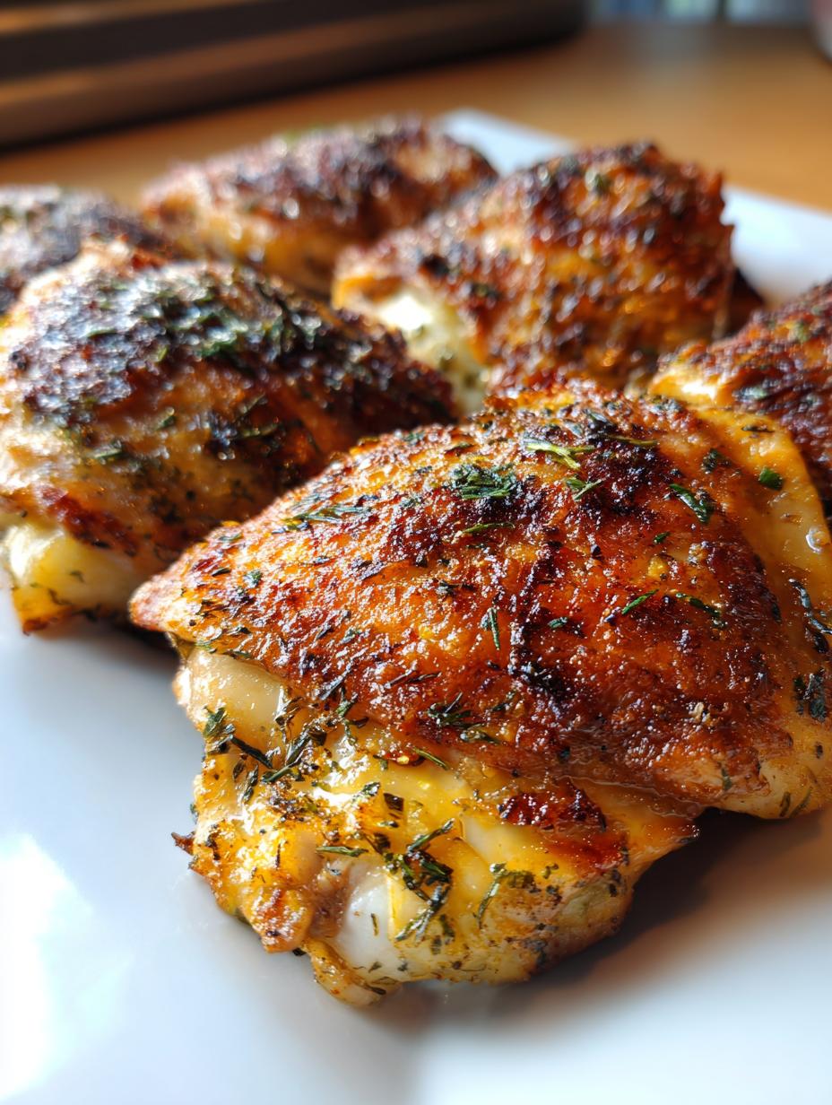 air fryer chicken thighs