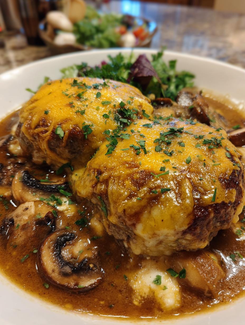 amish hamburger steak bake - detail 1