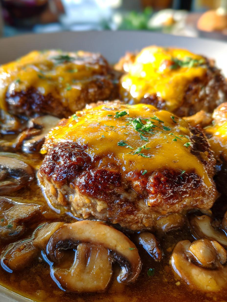 amish hamburger steak bake