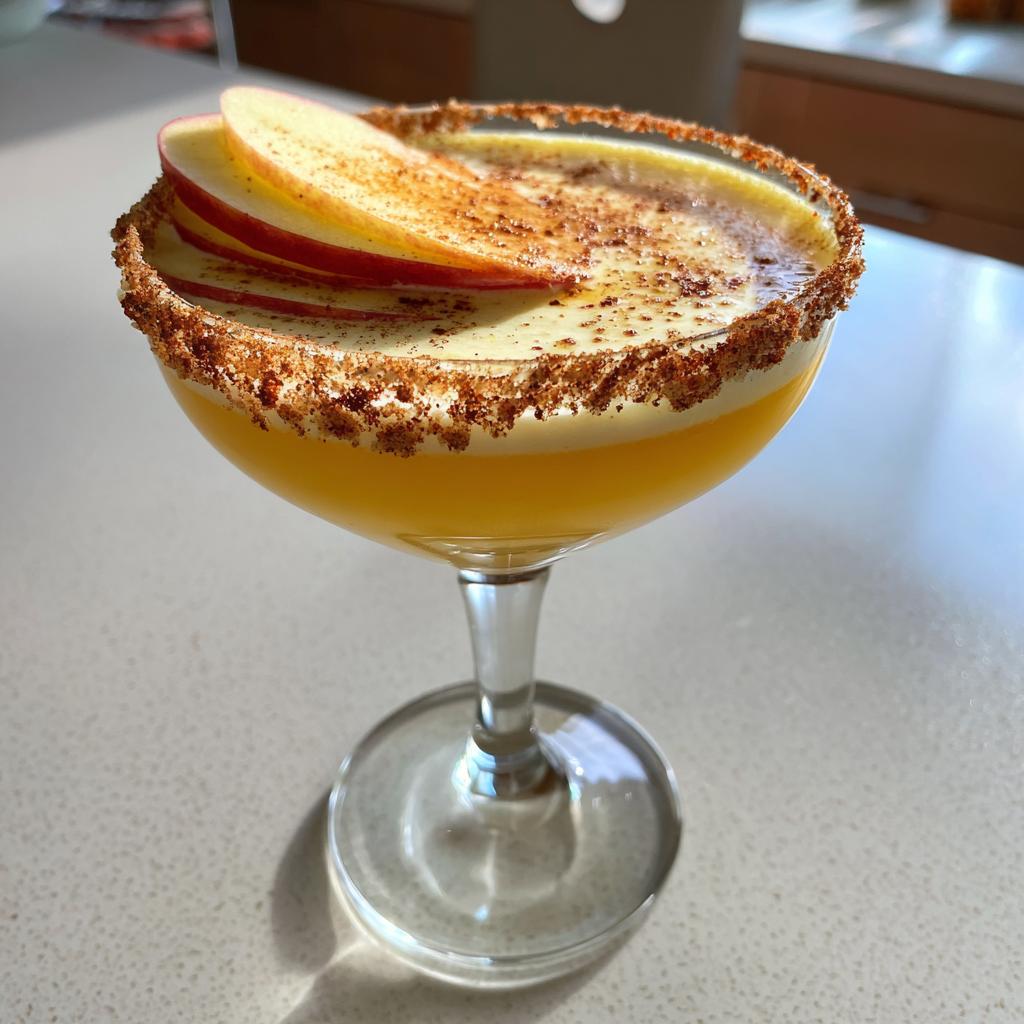 apple pie martini cocktail recipe - detail 1
