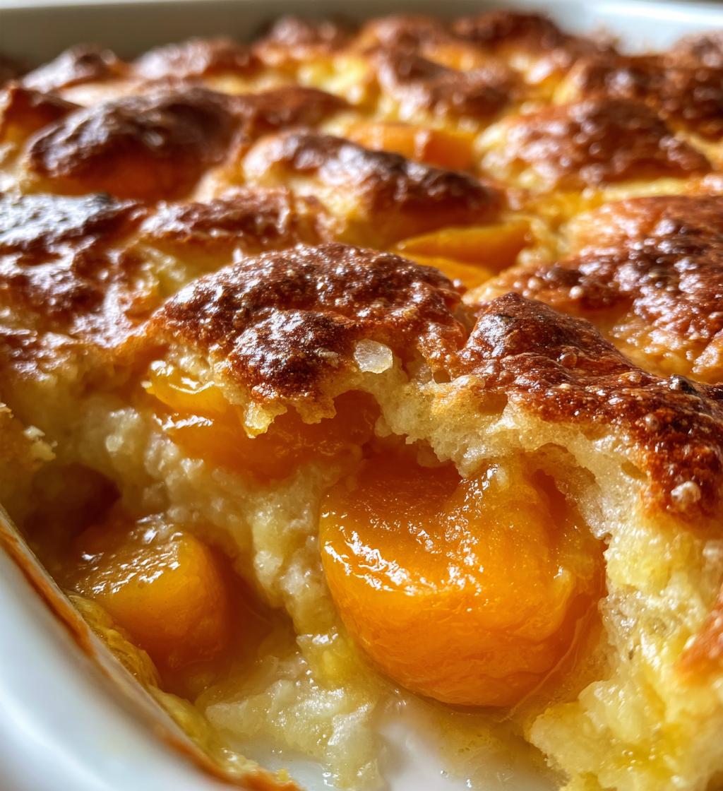 apricot cobbler