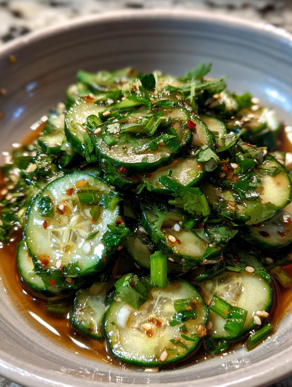 asian cucumber salad
