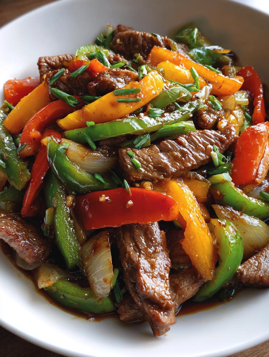 asian pepper steak recipe