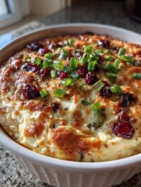 baked cream cheese cranberry dip