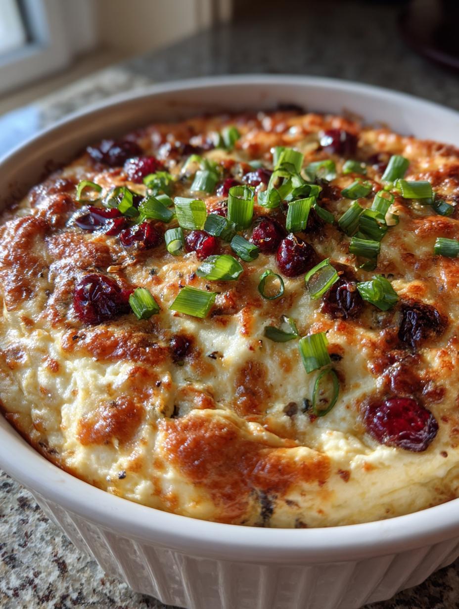 baked cream cheese cranberry dip