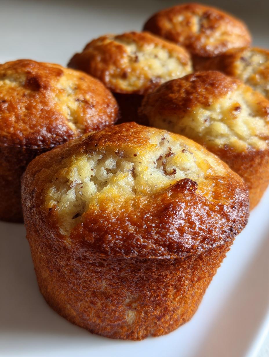 banana bread muffins - detail 1