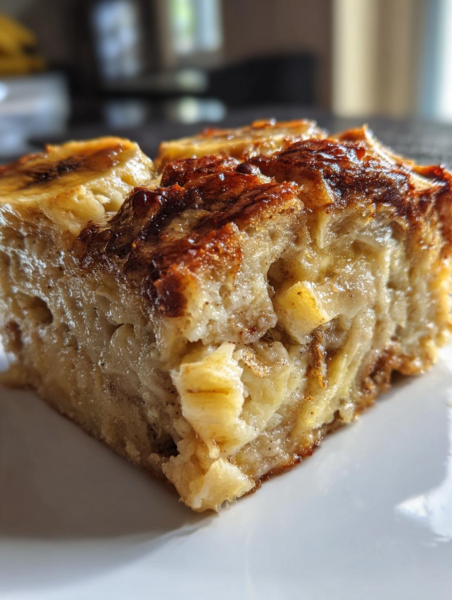 banana bread pudding