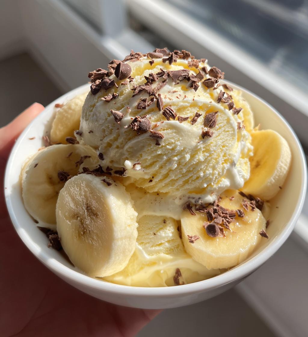 banana ice cream recipe