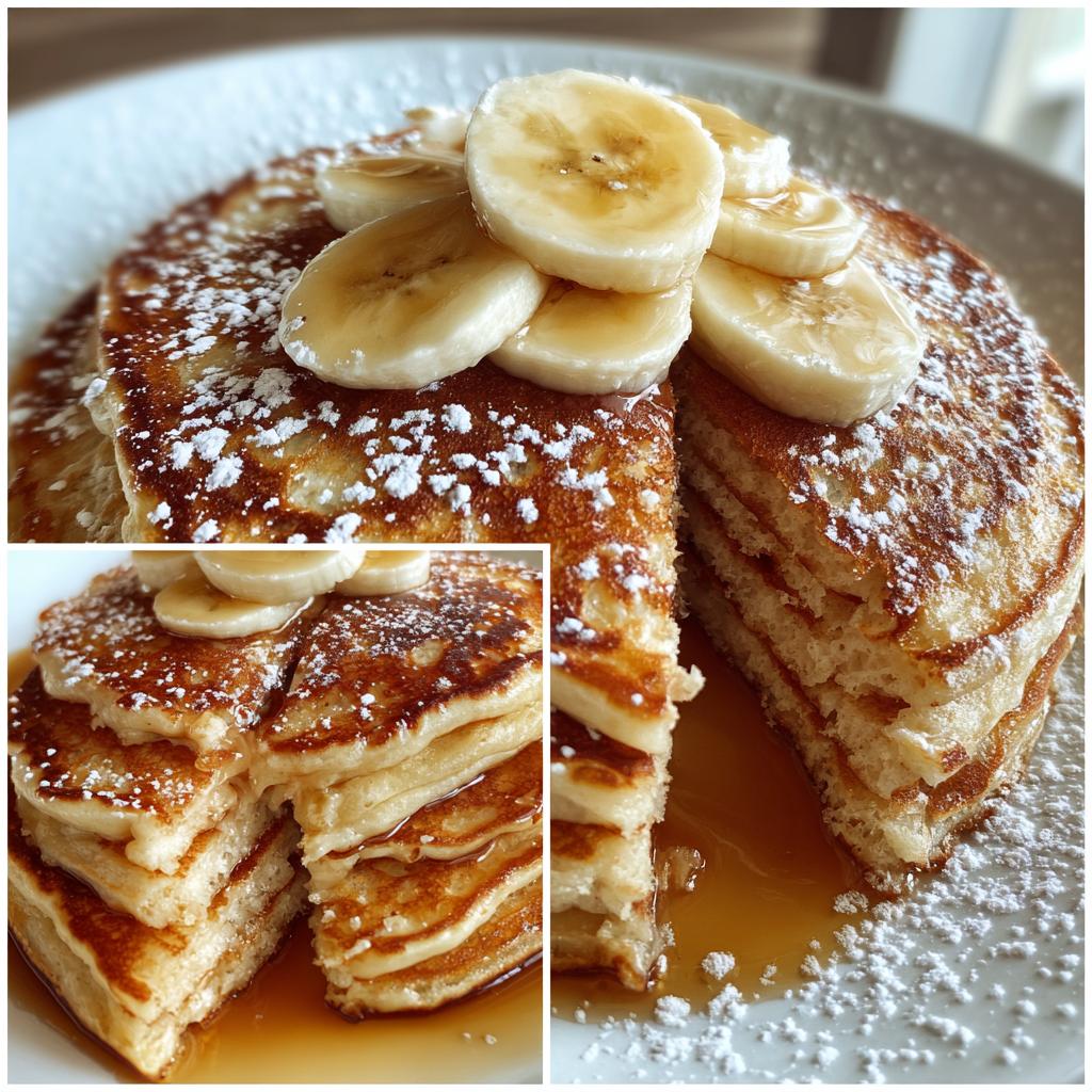 banana pancakes - detail 1
