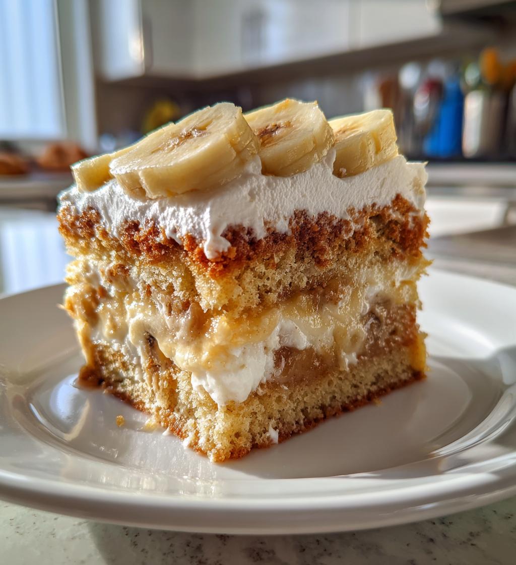 banana pudding cake recipe