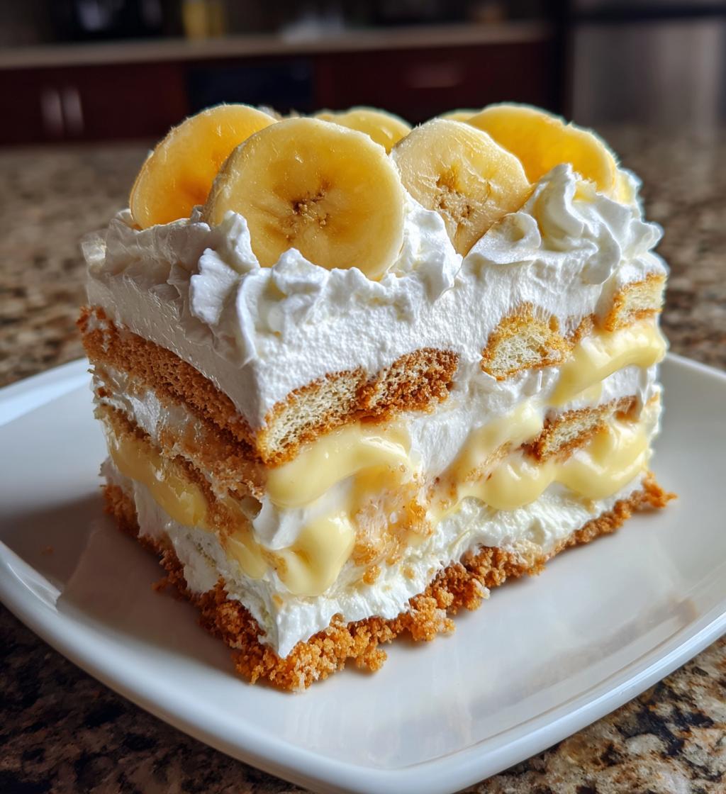 banana pudding icebox cake