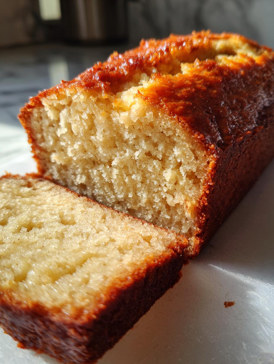 banana pudding pound cake - detail 1