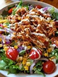 bbq chicken salad