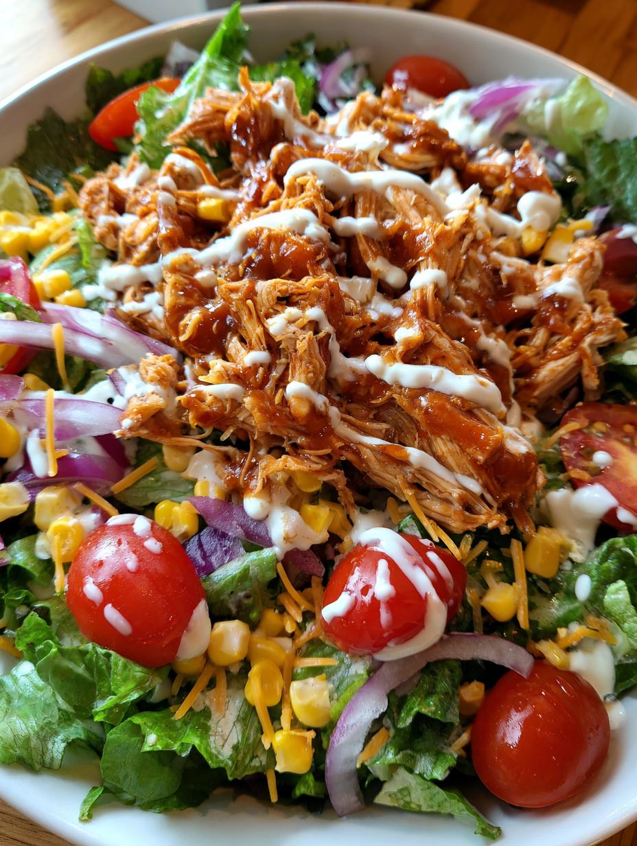 bbq chicken salad