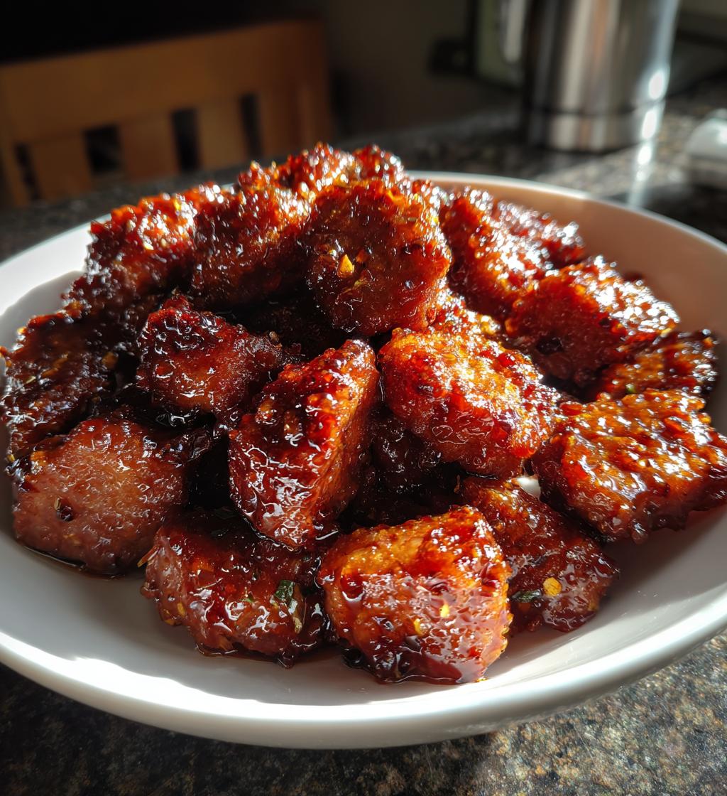 bbq sausage bites - detail 1
