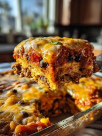 beef enchilada casserole